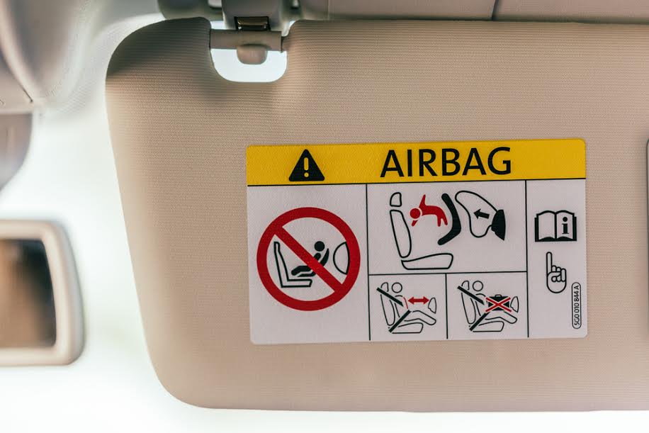 Airbag warnings